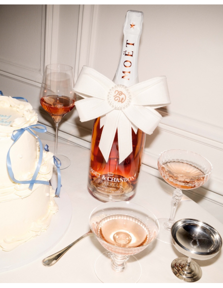 Moët & Chandon X PHARRELL WILLIAMS Magnum Nectar Impérial Wooden Box - 150 cl