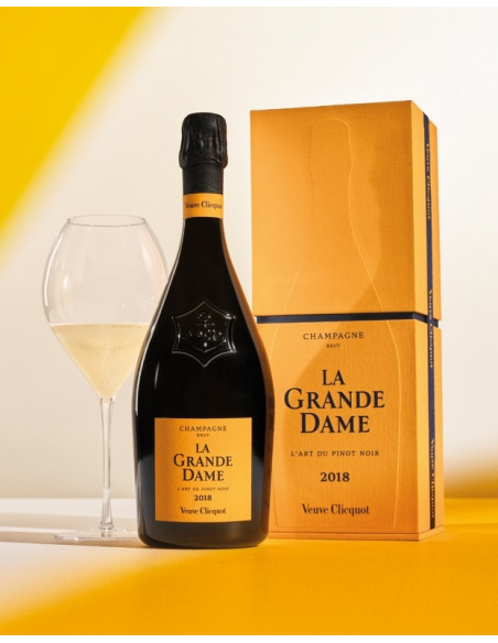 Veuve Clicquot Set 2 verres & La Grande Dame Brut Vintage 2018 - 75 cl