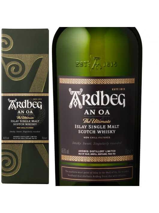 Whisky Ardbeg AN OA ISLAY SINGLE MALT - 46.6% - 70 CL