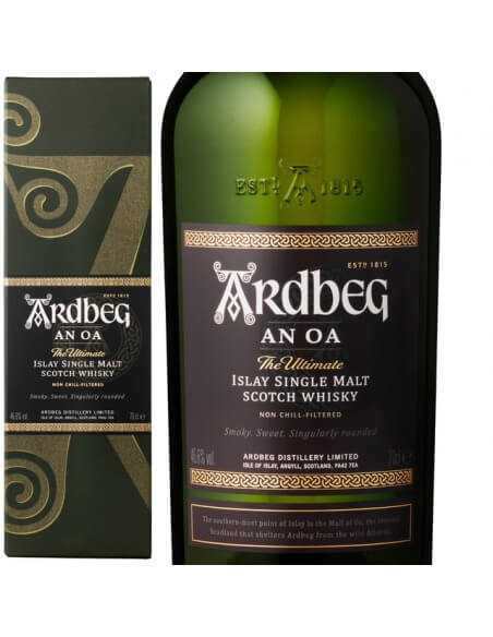 Whisky Ardbeg AN OA ISLAY SINGLE MALT - 46.6% - 70 CL
