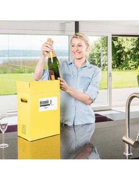 Misterchampagne.ch Packaging & Delivery by SWISSPOST VINOLOG - 2 jours ouvrables