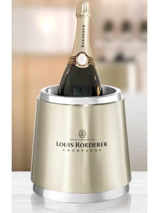 Louis Roederer Ice Bucket Inox 1 bottle