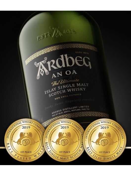 Whisky Ardbeg AN OA ISLAY SINGLE MALT - 46.6% - 70 CL
