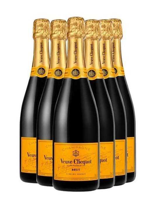 Veuve Clicquot Yellow Label brut - 6 x 75 CL