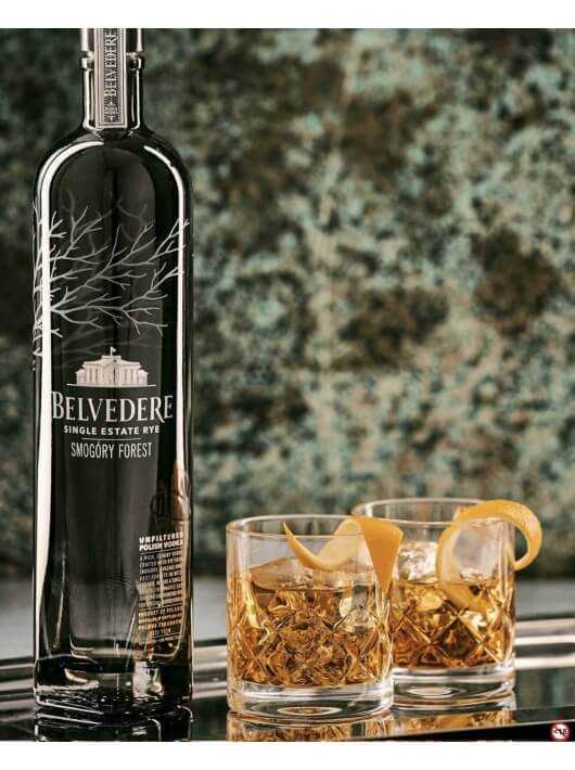 Belvedere Vodka Single Estate Rye Smogory Forest - 40% - 70 CL