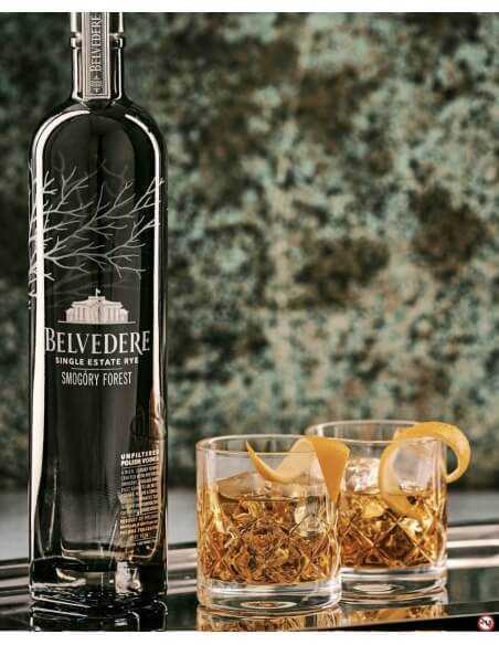 Belvedere Vodka Single Estate Rye Smogory Forest - 40% - 70 CL