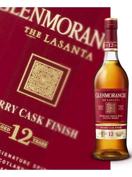 Whisky Glenmorangie Lasanta 12 years - 43% - 70 CL