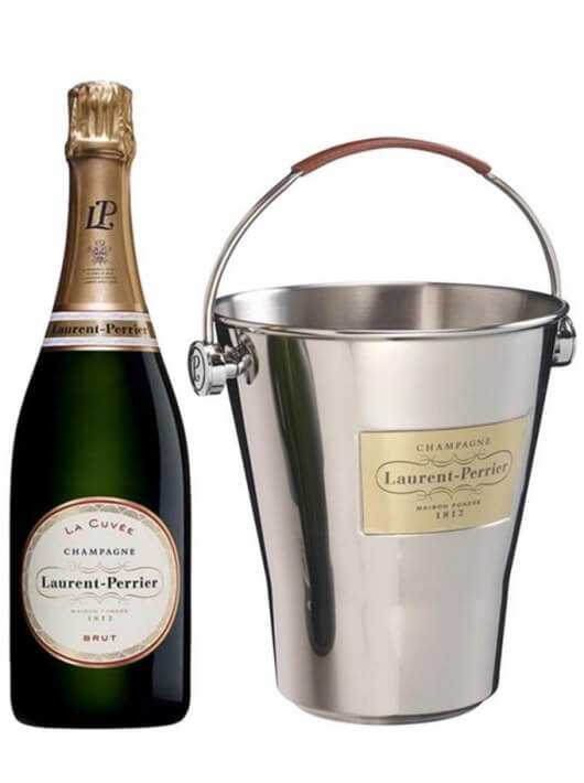 Laurent-Perrier Package 6 Cuvée brut & 1 Ice Bucket - 6 x 75 cl