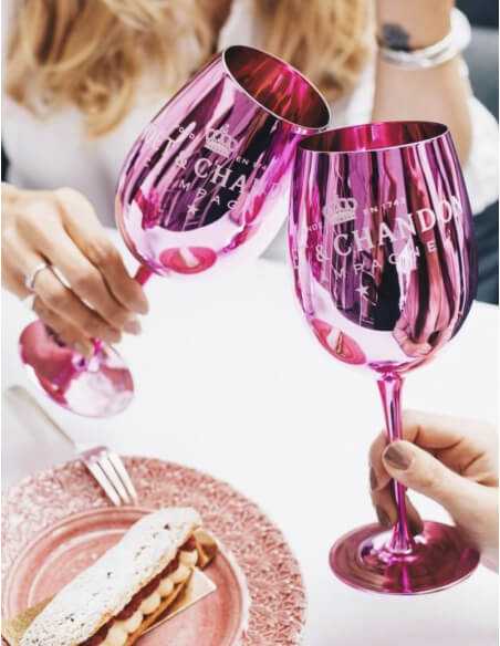 Moët & Chandon 2 Verres Céramique Pink