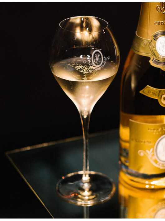 Cristal Louis Roederer 2 Champagne Glasses 41 cl