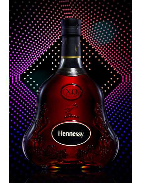 Cognac Hennessy X.O Luminous "LED" Label Limited Edition - 40% - 70 CL