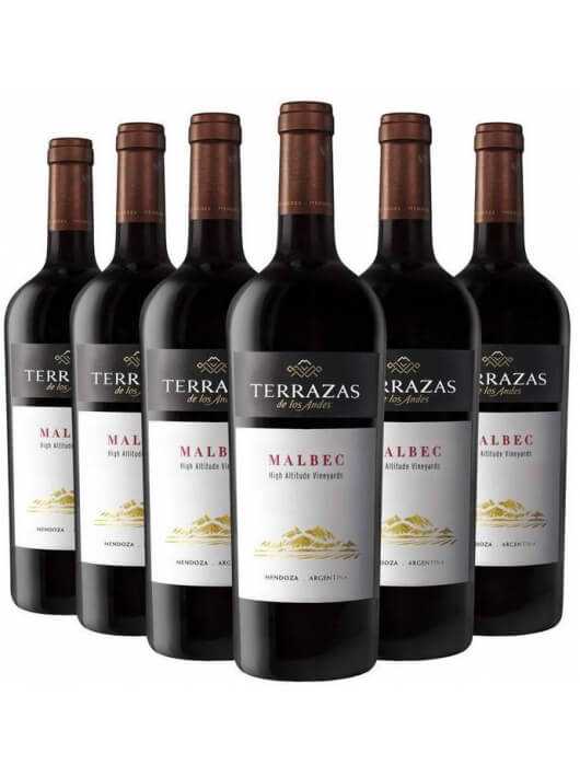Terrazas de Los Andes Malbec 2018 - 6 x 75 cl