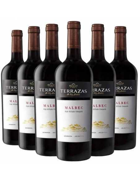 Terrazas de Los Andes Malbec 2018 - 6 x 75 cl