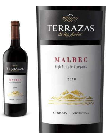 Terrazas de Los Andes Malbec 2018 - 6 x 75 cl