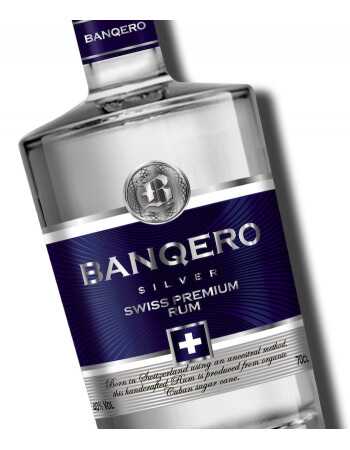SWISS RUM BANQERO Blanco Silver - 40% - 70 CL 2