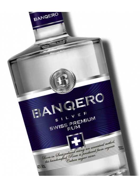 SWISS RUM BANQERO Blanco Silver - 40% - 70 CL