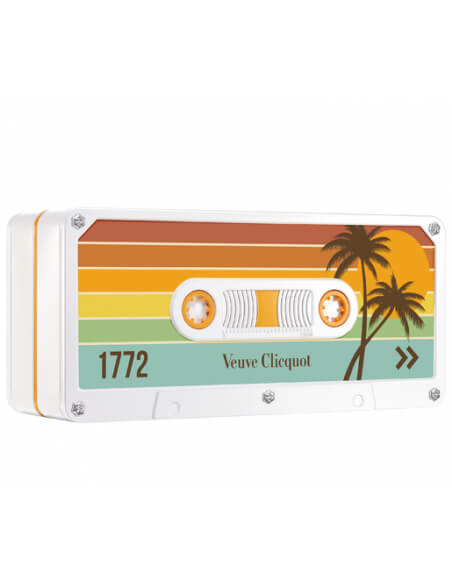Veuve Clicquot Yellow Label Retro Chic Tape "California" - 75 CL
