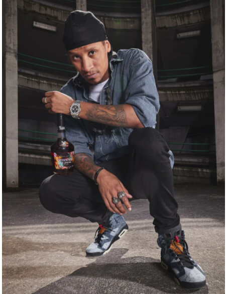 Cognac Hennessy VERY SPECIAL "CA BLAZE" LES TWINS LIMITED EDITION - 40% - 70 CL