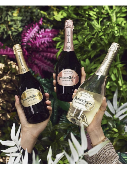 Perrier-jouët Coffret bois Trio Blanc de blancs, Brut & Rosé - 3 x 75 cl