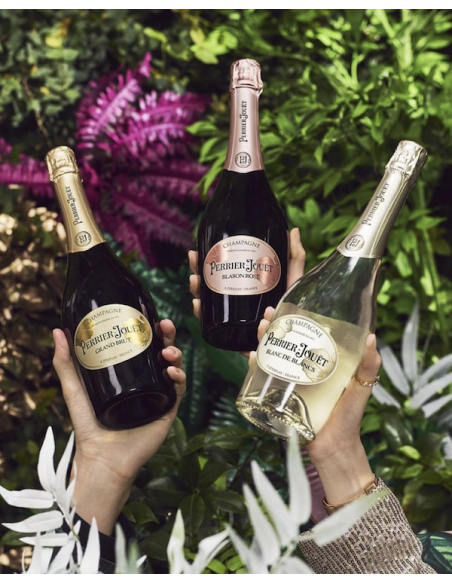 Perrier-jouët Coffret bois Trio Blanc de blancs, Brut & Rosé - 3 x 75 cl