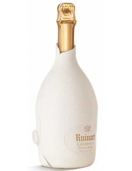 Ruinart Set 2 Verres neutres 41 cl & Blanc de Blancs second skin - 75 cl