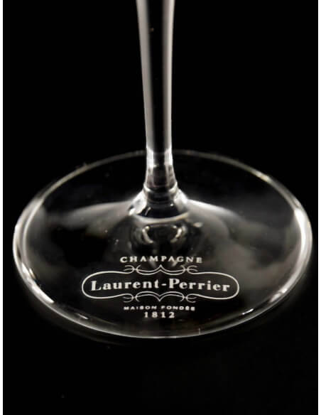 Laurent-Perrier 2 Prestige Glasses 30 cl with gauge