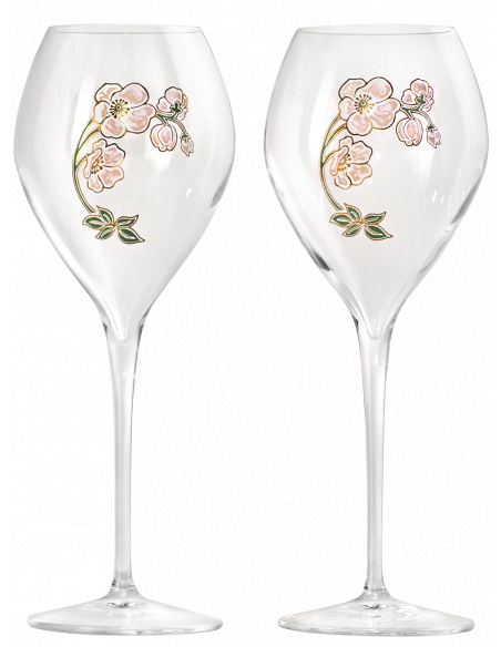 Perrier-jouët 2 CHAMPAGNER GLÄSER 28.5 CL