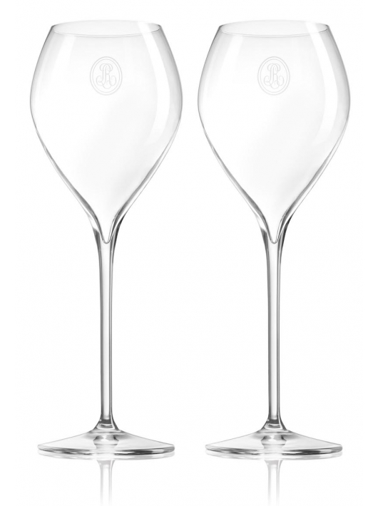 Cristal Louis Roederer Luxury Giftbox 2 Verres 28.5 cl & Vintage 2013 blanc - 75 cl