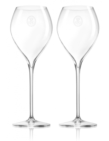 Cristal Louis Roederer Luxury Giftbox 2 Verres 28.5 cl & Vintage 2013 blanc - 75 cl