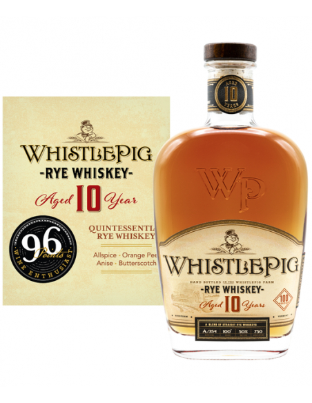 Whisky WHISTLEPIG 10 years old - 50% - 70 CL