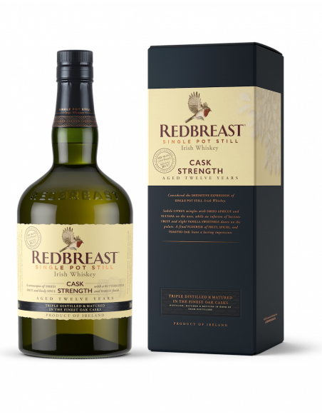 WHISKY REDBREAST 12 YEARS CASK STRENGTH - 56.3% - 70 CL