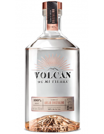 TEQUILA VOLCAN CRISTALINO - 40% - 70 CL