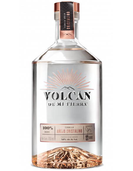 TEQUILA VOLCAN CRISTALINO - 40% - 70 CL