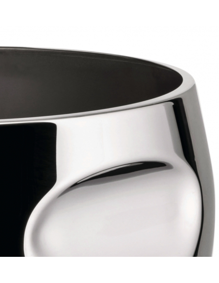 ALESSI Ice Bucket 1 Bottle Stainless Steel 18/10 Brilliant