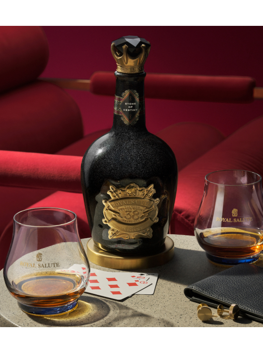 WHISKY ROYAL SALUTE STONE OF DESTINY 38 YEARS OLD - 40% - 50 CL
