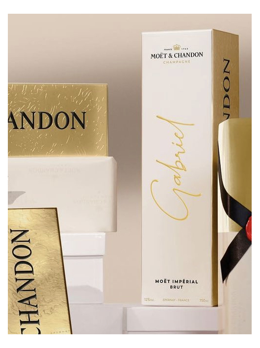 Moët & Chandon MAKE IT YOURS GIFT BOX Brut Impérial - 75 CL