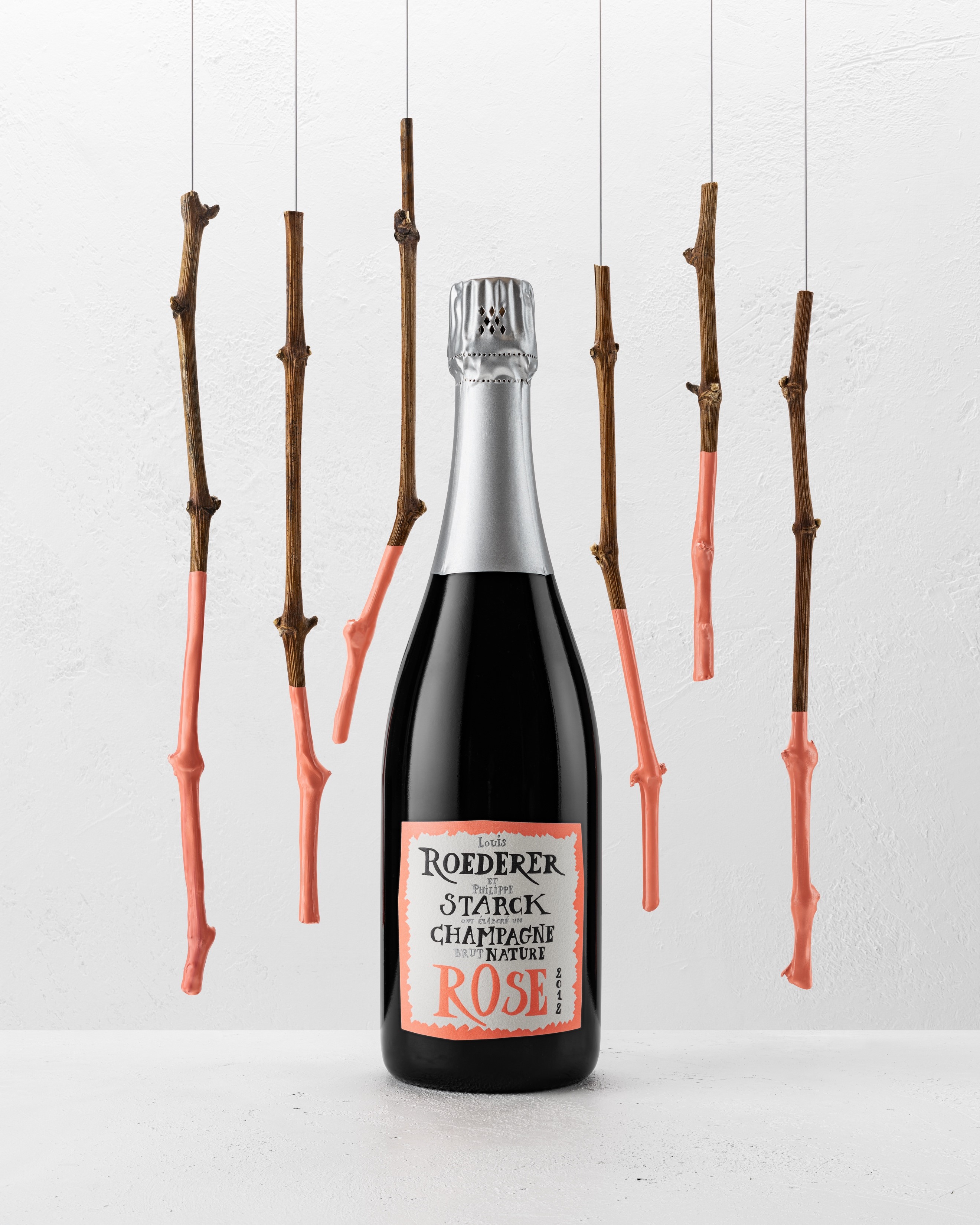 Louis Roederer Philippe Starck Ros&eacute; nature